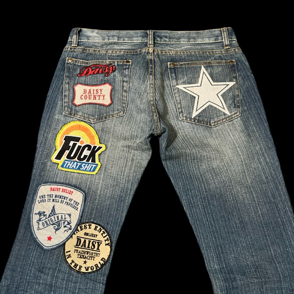 Daisy Patchwork Denim - Picture 4 of 4